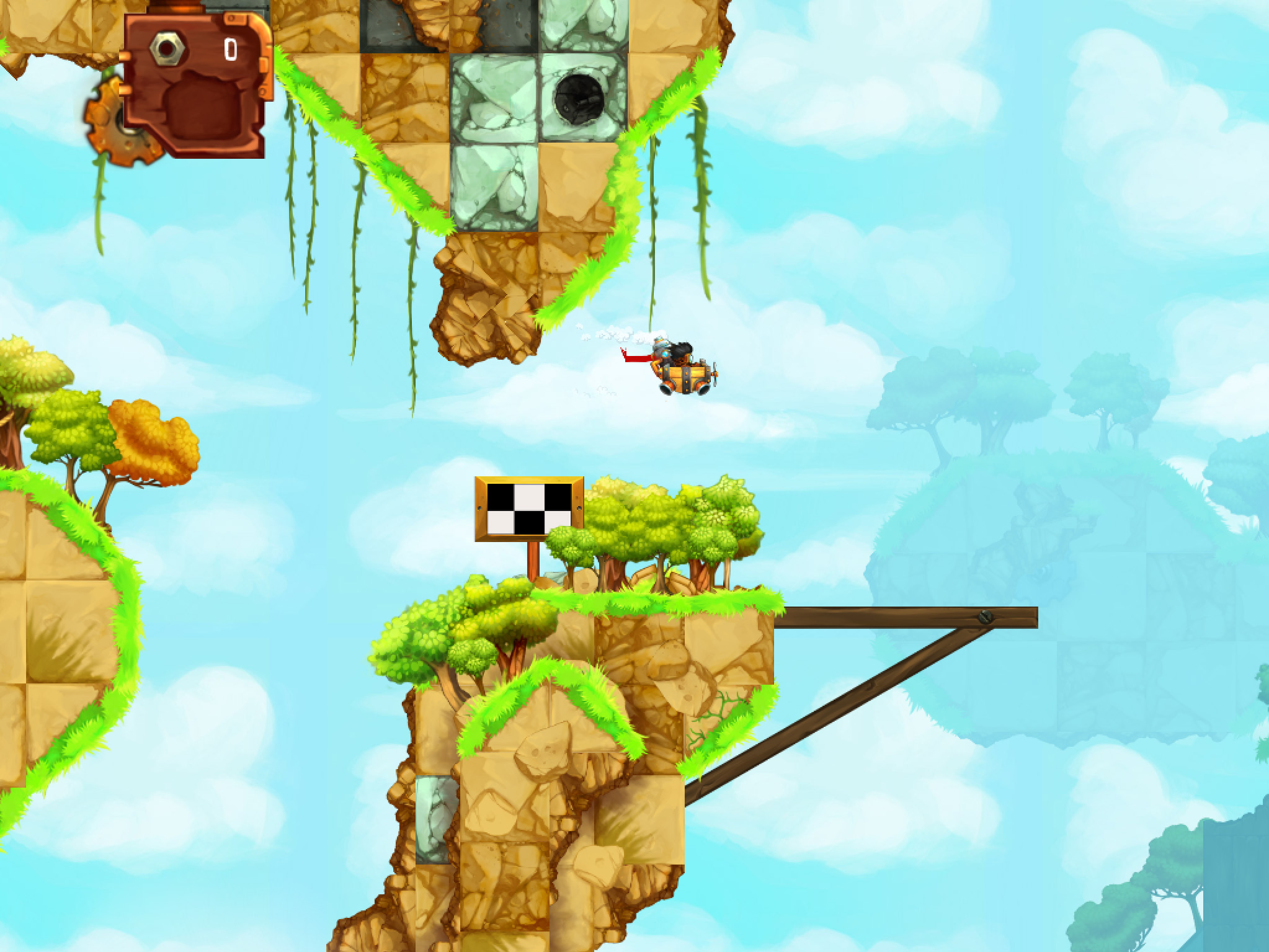 In-game screenshot of World 1