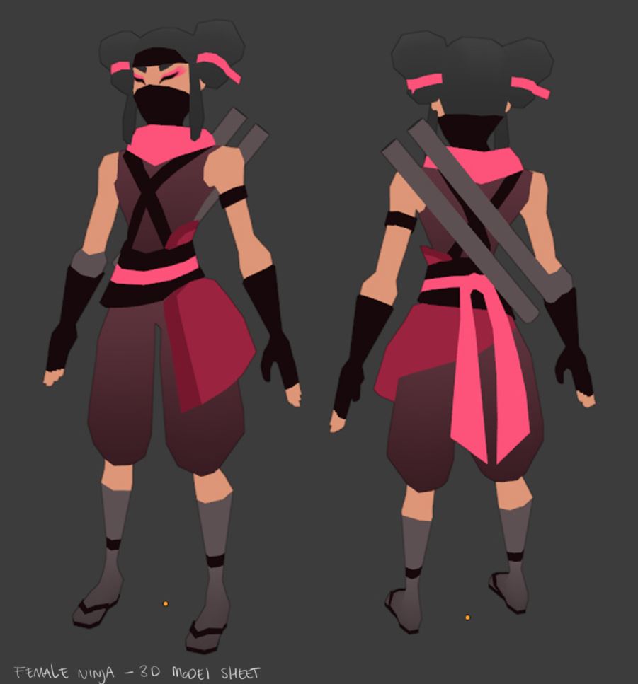 Character Design - Female Ninja | 2021